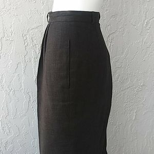 STUDIO 205 Ladies Luxury Black Linen Pants